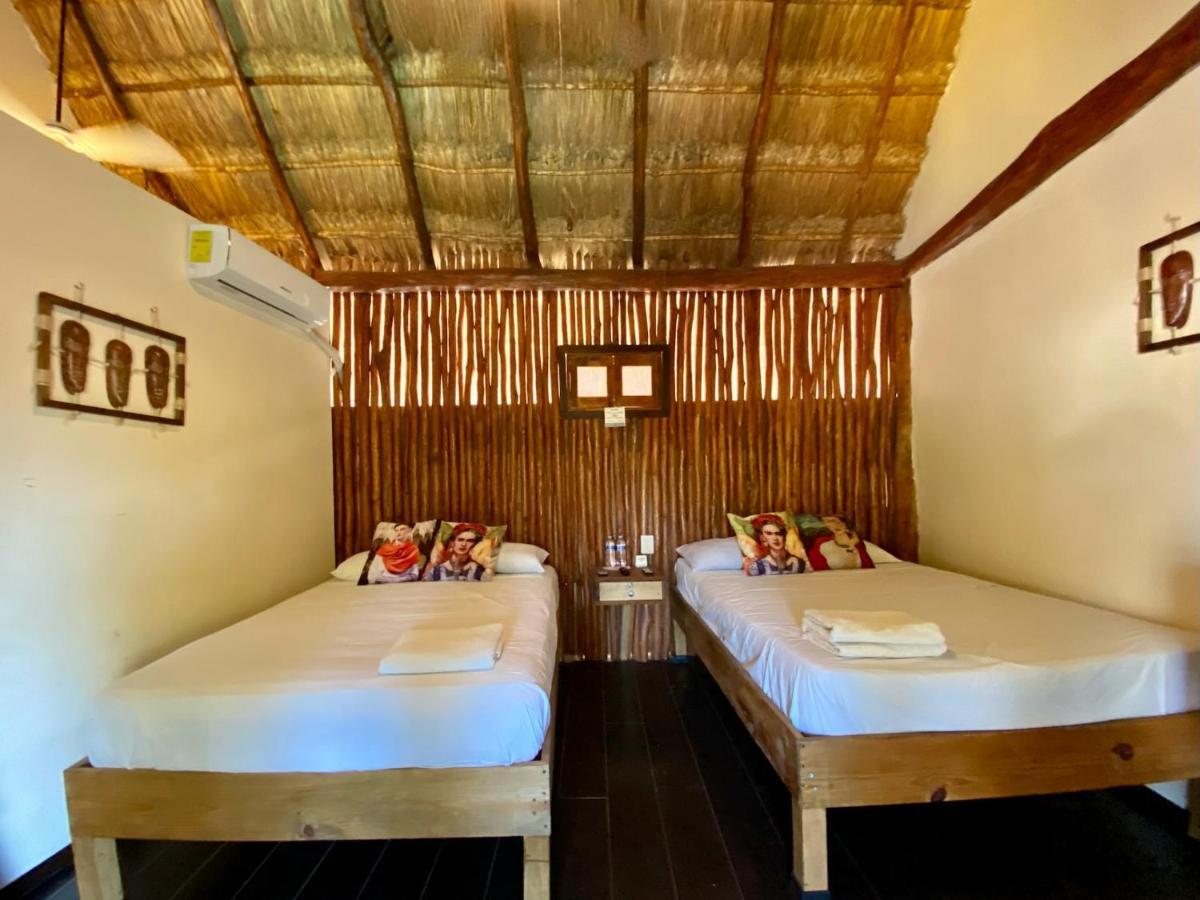 Cabanas Frida Chelem Exterior foto